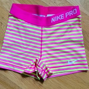 Nike pro dry fit shorts